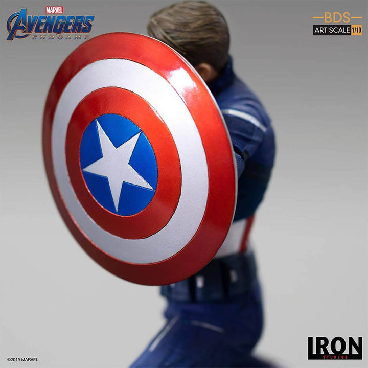 Iron Studios Avengers: Endgame BDS Art Scale Statue 1-10 Captain America, Infinity Collectables