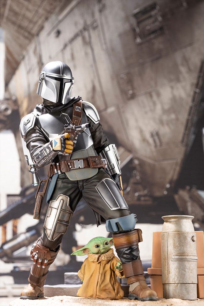 Star Wars The Mandalorian ARTFX Statue 1-7 Mandalorian & The Child 26 cm, Infinity Collectables , Uncategorized