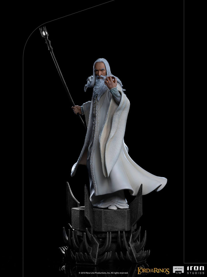 Iron Studios BDS Art Scale Statue 1-10  Scale Lord Of The Rings Saruman, Infinity Collectables