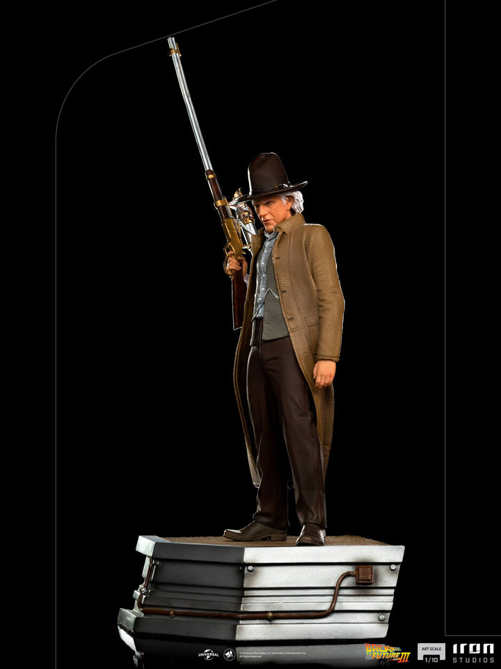 Iron Studios Back to the Future III Art Scale Statue 1-10 Doc Brown, Infinity Collectables