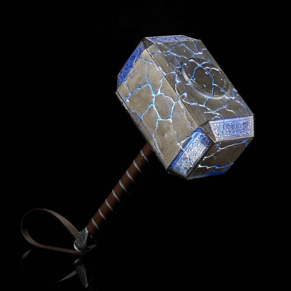 Marvel Legends Series Mighty Thor Mjolnir Electronic Hammer - Infinity Collectables