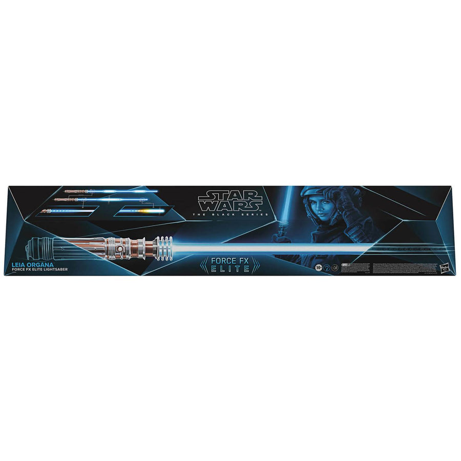 Hasbro Star Wars The Black Series Leia Force FX Elite Lightsaber, Infinity Collectables