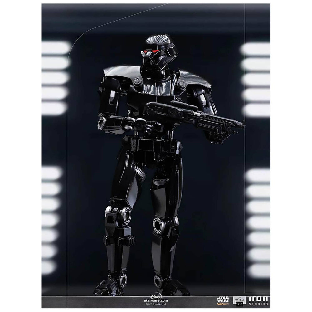 Iron Studios Star Wars The Mandalorian Art Scale Statue 1/10 Dark Trooper, Infinity Collectables , Uncategorized
