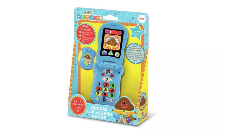 Hey Duggee Flip and Learn Phone, Infinity Collectables
