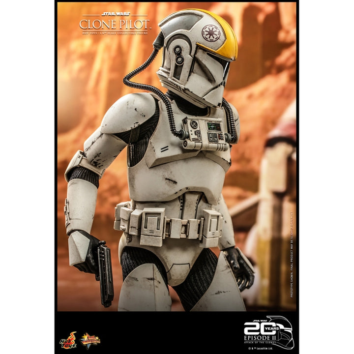 Hot Toys Star Wars Attack Of The Clones 20th Anniversary 1:6 Clone Pilot - Infinity Collectables