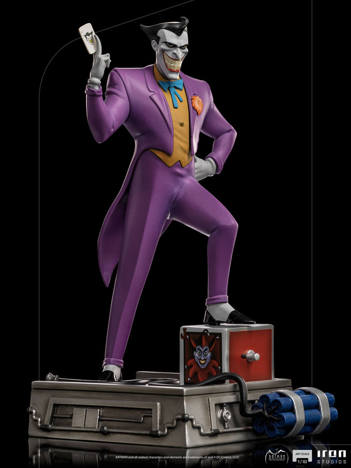 Iron Studios DC Batman The Animated Series Art Scale Statue 1-10 Joker, Infinity Collectables