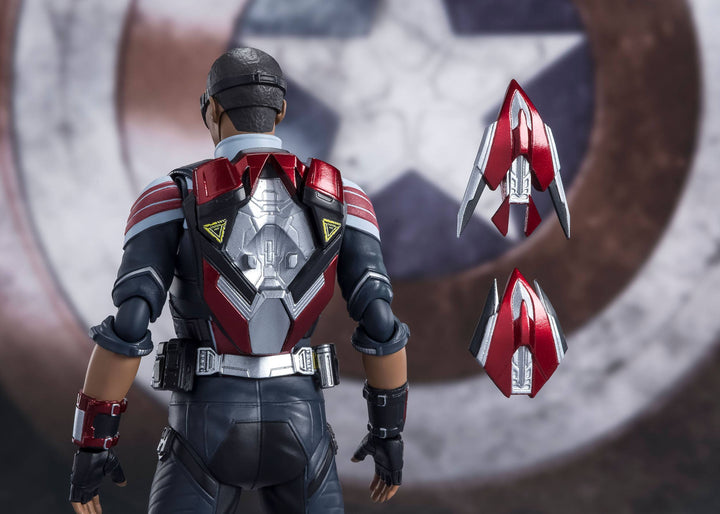 The Falcon and the Winter Soldier S.H. Figuarts Falcon Action Figure, Infinity Collectables