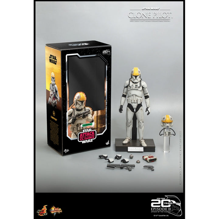 Hot Toys Star Wars Attack Of The Clones 20th Anniversary 1:6 Clone Pilot - Infinity Collectables