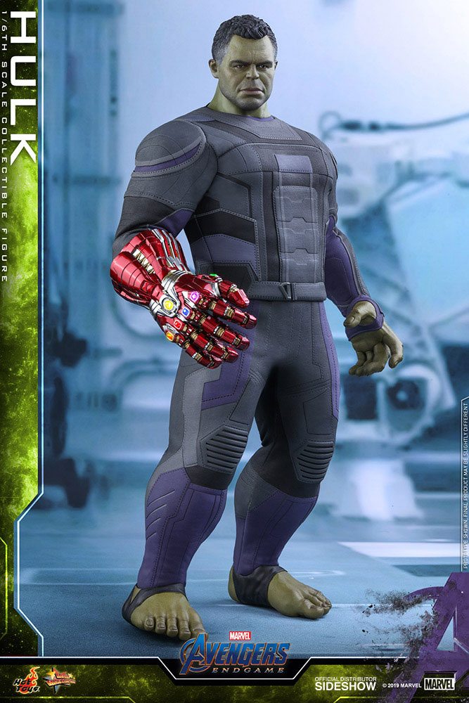 Hot Toys Avengers: Endgame Movie Masterpiece Action Figure 1/6 Scale Hulk, Infinity Collectables