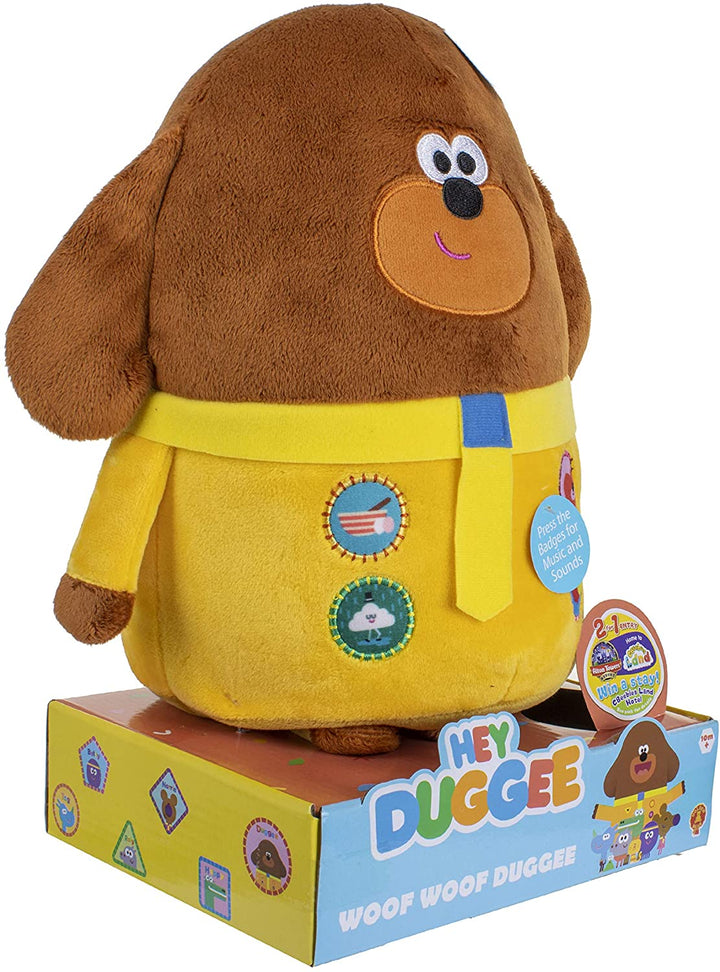 Hey Duggee Woof Woof Duggee Soft Toy, Infinity Collectables , Uncategorized