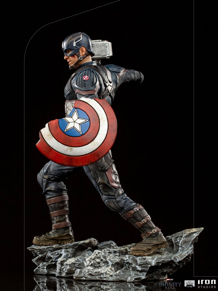 Iron Studios The Infinity Saga BDS Art Scale Statue 1/10 Captain America - Infinity Collectables