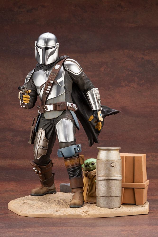 Star Wars The Mandalorian ARTFX Statue 1-7 Mandalorian & The Child 26 cm, Infinity Collectables , Uncategorized