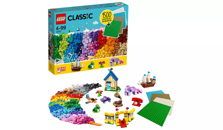 LEGO 11717  Classic Bricks Bricks Plates Building Set, Infinity Collectables