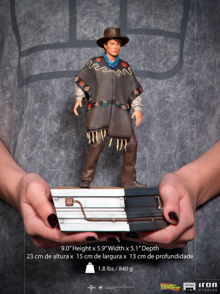 Iron Studios Back to the Future III Art Scale Statue 1-10 Marty McFly, Infinity Collectables