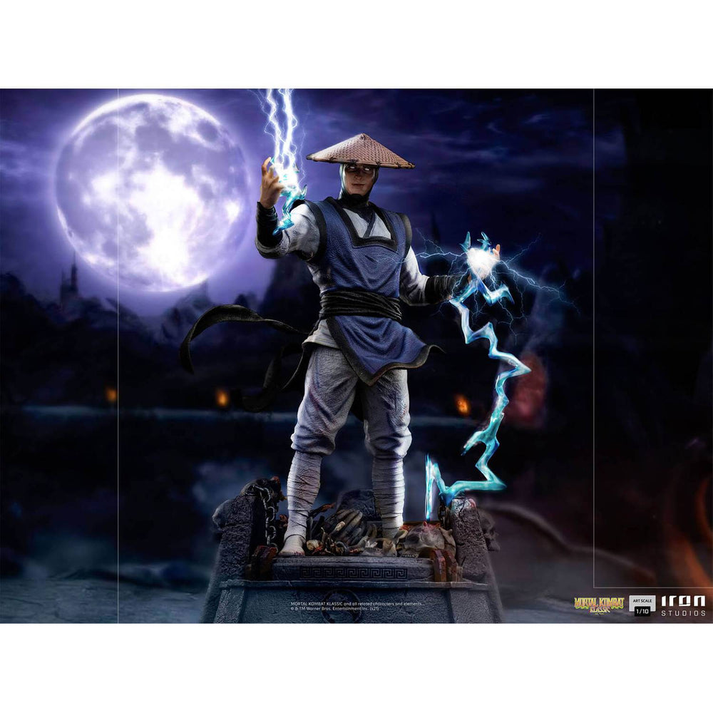 Iron Studios Mortal Kombat Art Scale Statue 1-10 Raiden, Infinity Collectables