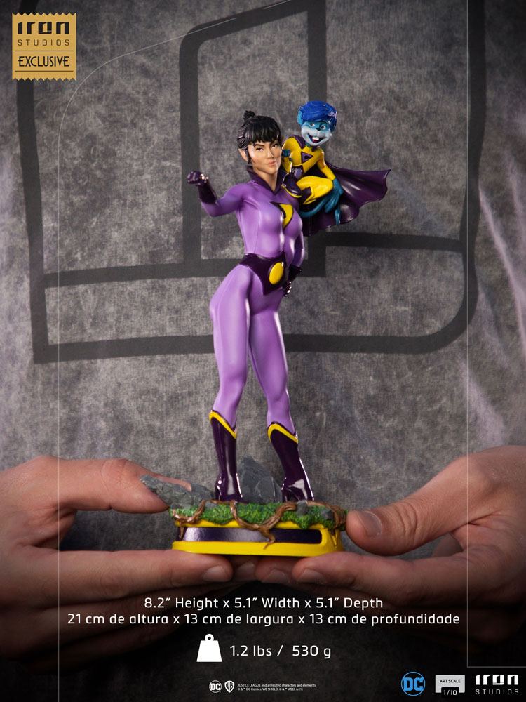 Iron Studios DC Comics Art Scale Statues 1-10 Wonder Twins - Infinity Collectables