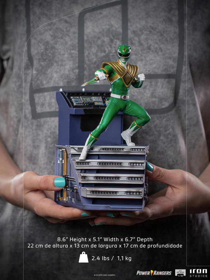 Iron Studios Power Rangers BDS Art Scale Statue 1-10 Green Ranger, Infinity Collectables