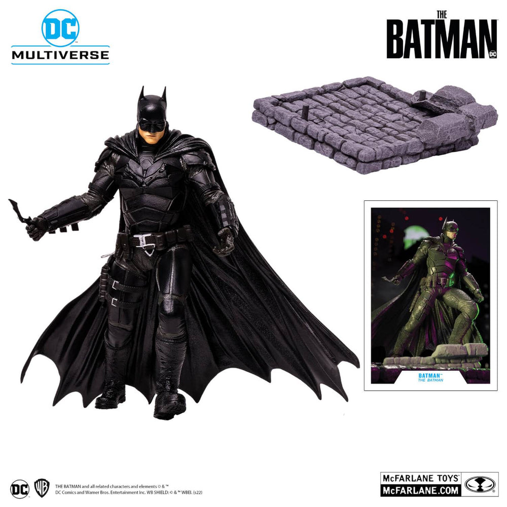 McFarlane DC Multiverse The Batman 12" Posed Statue - Batman, Infinity Collectables