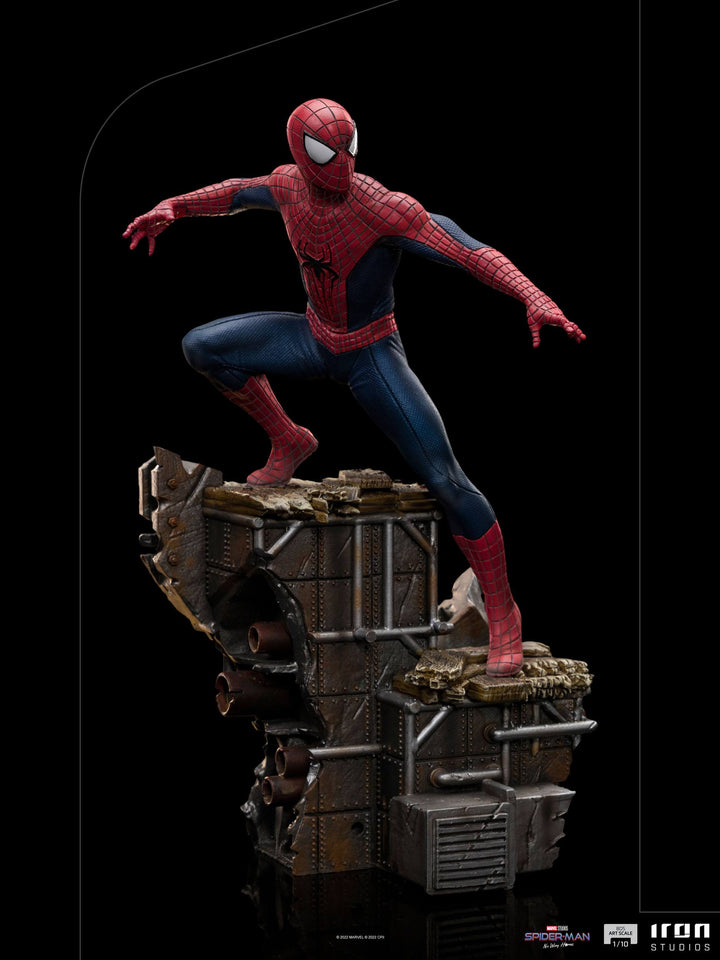 Iron Studios Spider-Man No Way Home Deluxe Statue 1-10 Spider-Man Peter #3 - Infinity Collectables