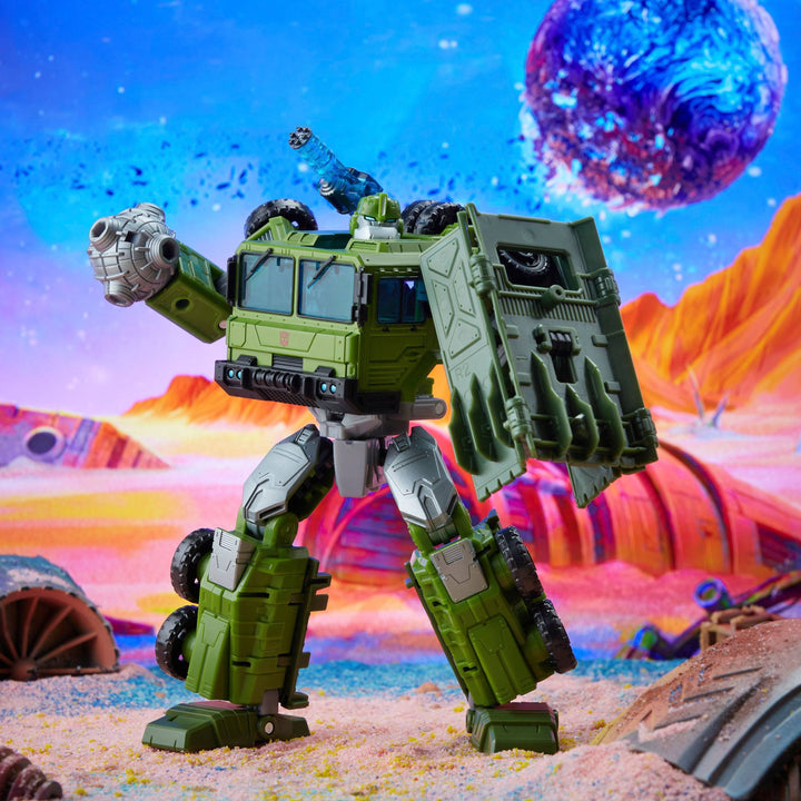 Hasbro Transformers Generations Legacy Voyager Prime Universe Bulkhead, Infinity Collectables
