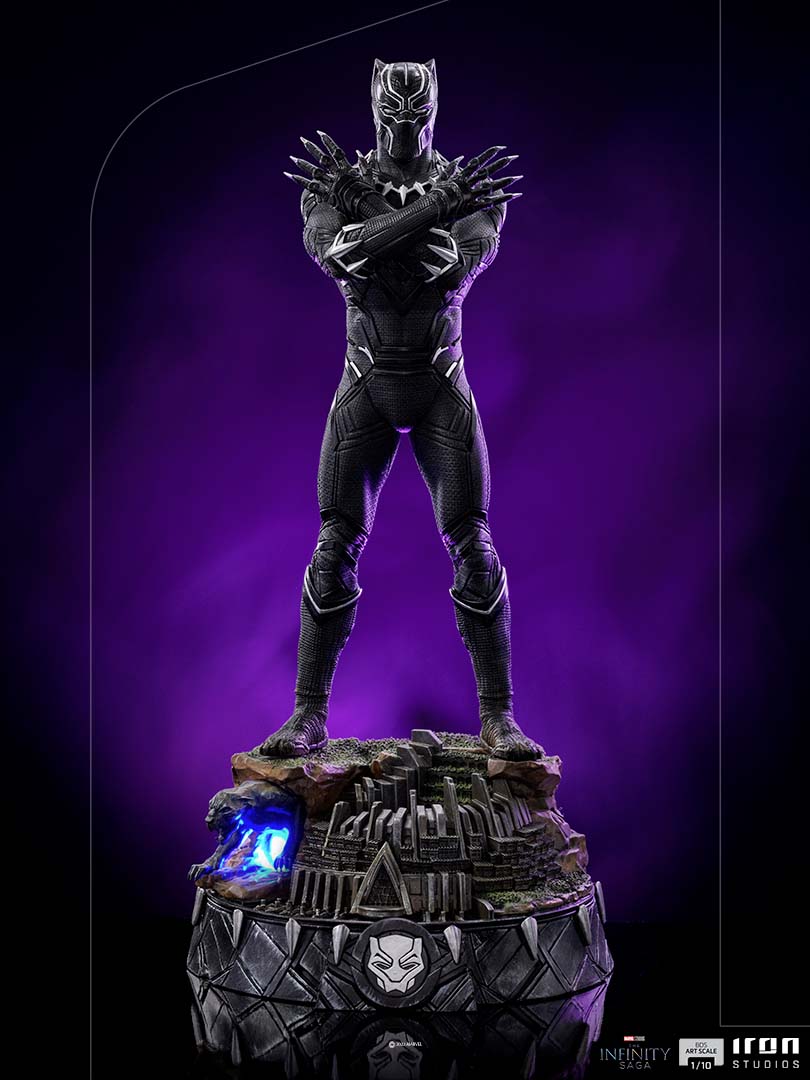 The Infinity Saga Art Scale Statue 1-10 Black Panther Deluxe, Infinity Collectables