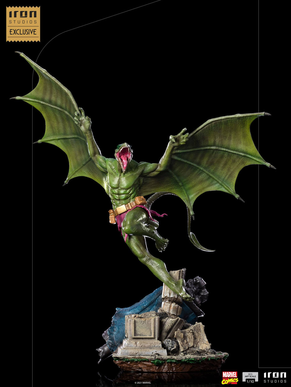 Iron Studios Marvel X-Men Sauron Art Scale Statue 1/10 Comic Con 2021 Exclusive - Infinity Collectables