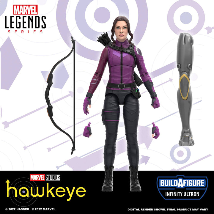 Marvel Legends Series Infinity Ultron BAF Kate Bishop, Infinity Collectables