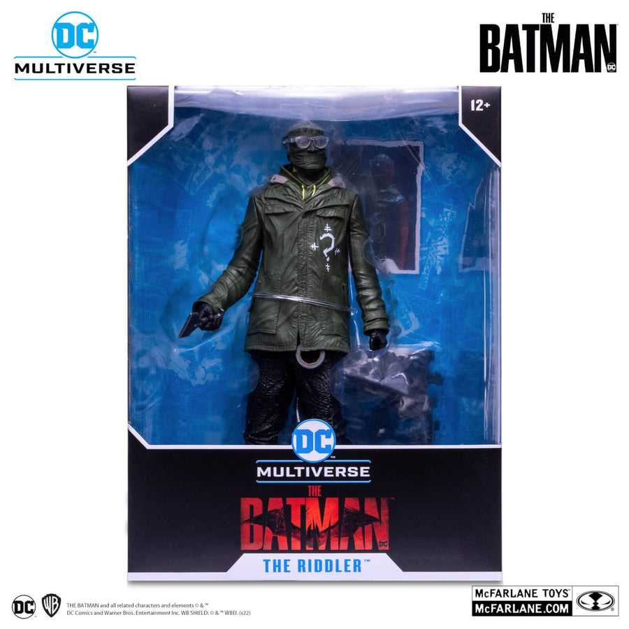 McFarlane DC Multiverse The Batman 12" Posed Statue - The Riddler, Infinity Collectables