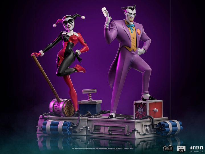 Iron Studios DC Batman The Animated Series Art Scale Statue 1-10 Harley Quinn, Infinity Collectables