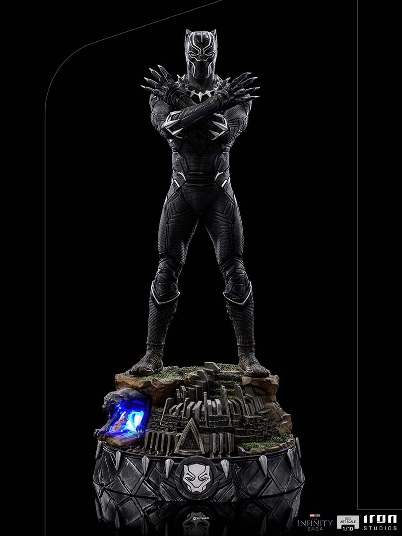 The Infinity Saga Art Scale Statue 1-10 Black Panther Deluxe, Infinity Collectables