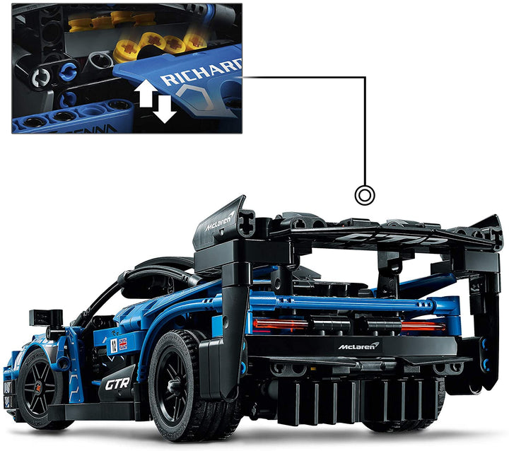 LEGO 42123 Technic McLaren Senna GTR Model Racing Car Toy, Infinity Collectables