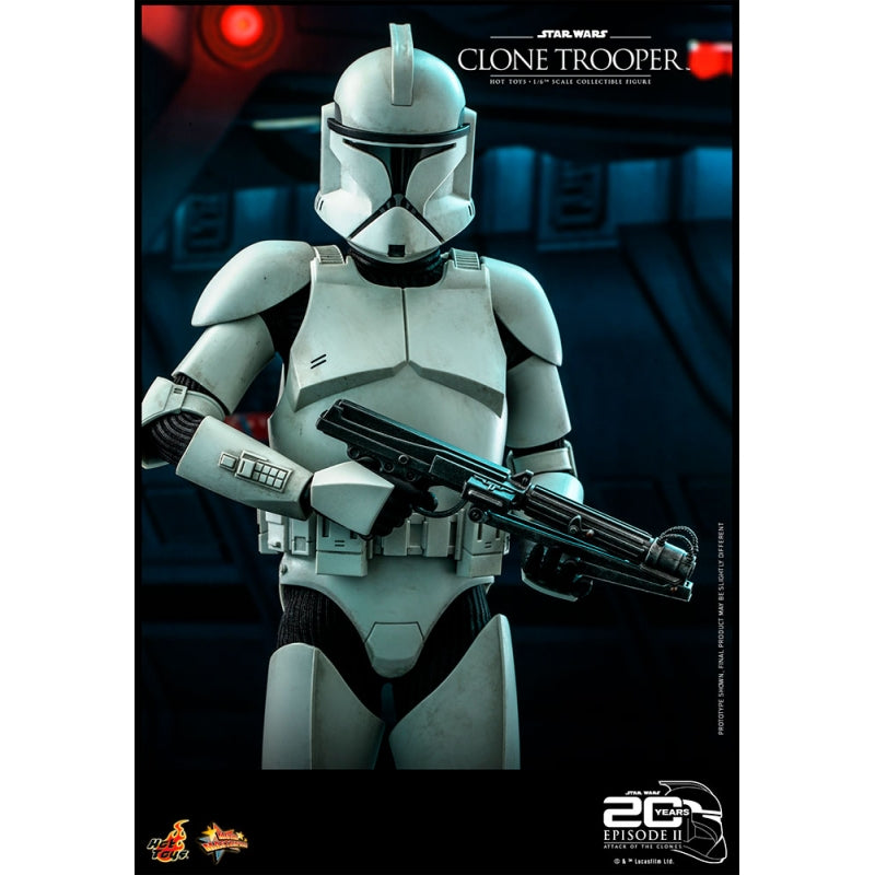 Hot Toys Star Wars Attack Of The Clones 20th Anniversary 1:6 Clone Trooper - Infinity Collectables