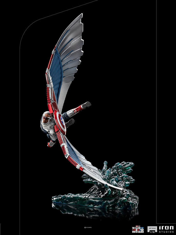 Captain America Sam Wilson Deluxe – The Falcon and the Winter Soldier, Infinity Collectables