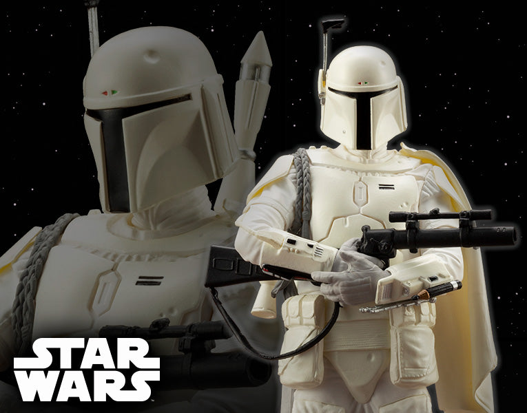 Star Wars ARTFX+ PVC 1/10 Scale Limited Edition Statue Boba Fett White Armor Version, Infinity Collectables , Uncategorized