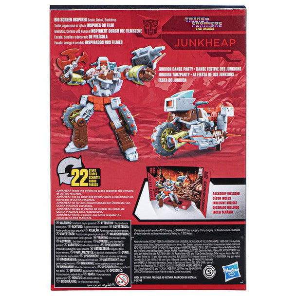 Transformers Studio Series 86-14 Voyager The Transformers: The Movie Junkheap