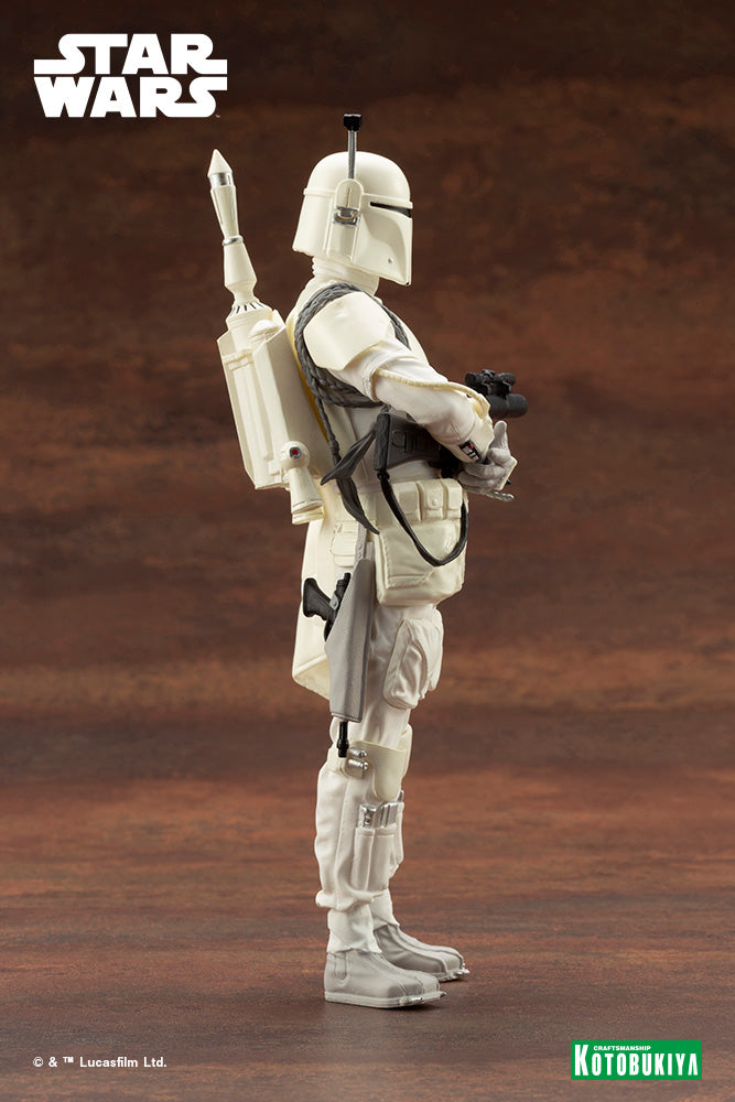 Star Wars ARTFX+ PVC 1/10 Scale Limited Edition Statue Boba Fett White Armor Version, Infinity Collectables , Uncategorized
