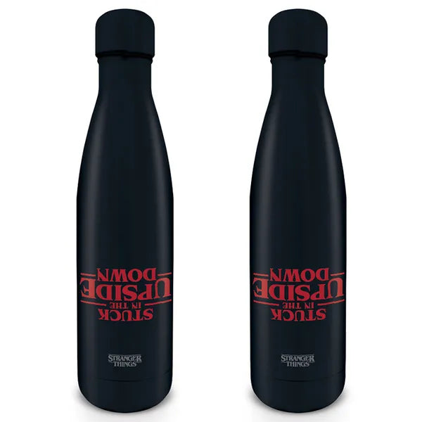 Official Stranger Things Stuck In The Upside Down Metal Bottle, Infinity Collectables , Uncategorized