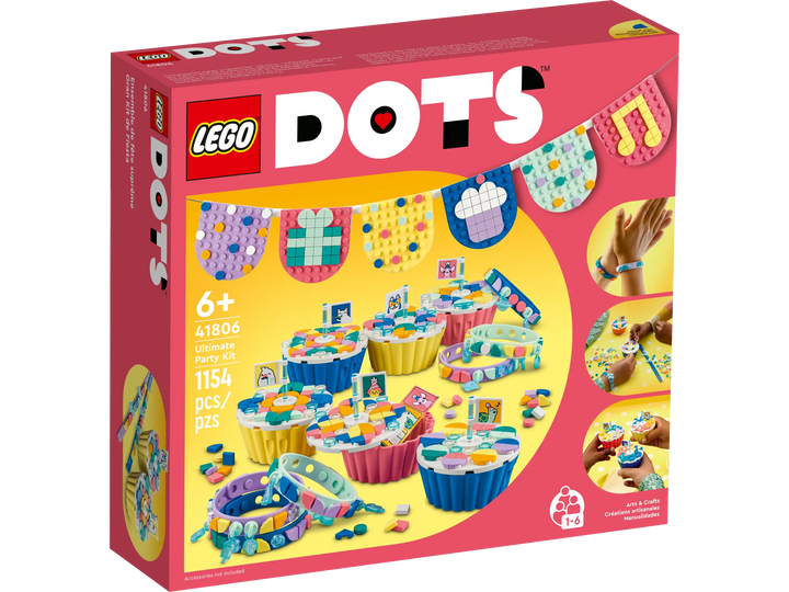LEGO 41806 DOTS Ultimate Party Kit Birthday Cupcake Crafts