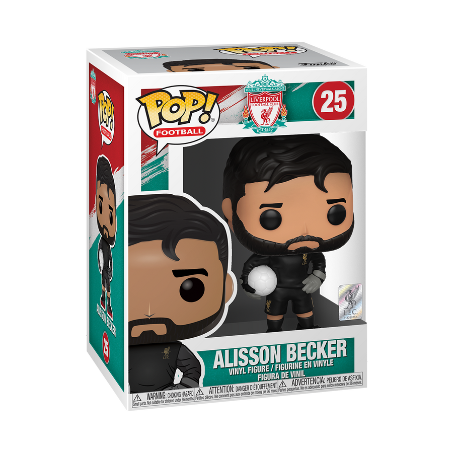 Liverpool Alisson Becker Football Pop! Vinyl Figure