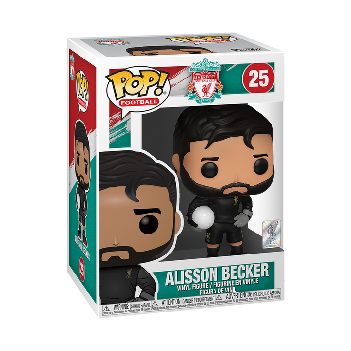 Liverpool Alisson Becker Football Pop! Vinyl Figure