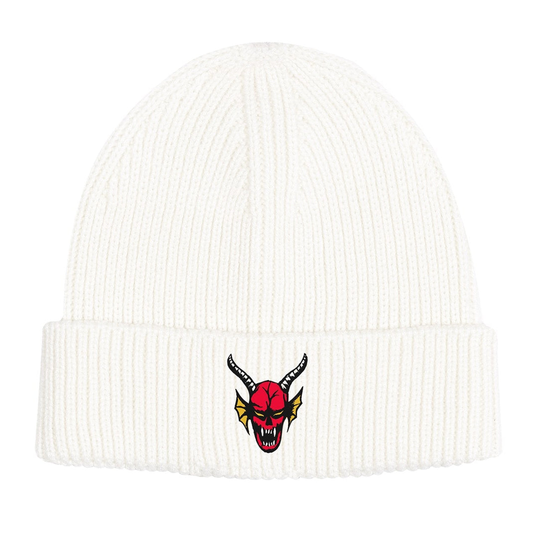 Stranger Things Season 4 Hellfire White Beanie