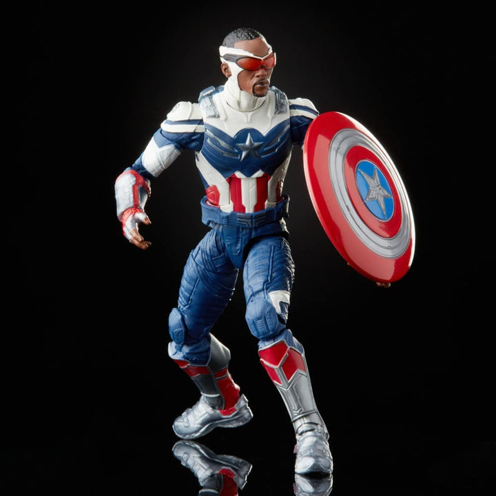 Hasbro Marvel Legends Series Avengers Captain America Sam Wilson 6" Action Figure, Infinity Collectables