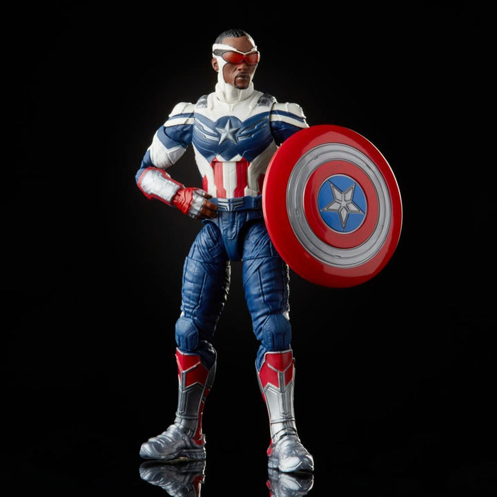 Hasbro Marvel Legends Series Avengers Captain America Sam Wilson 6" Action Figure, Infinity Collectables