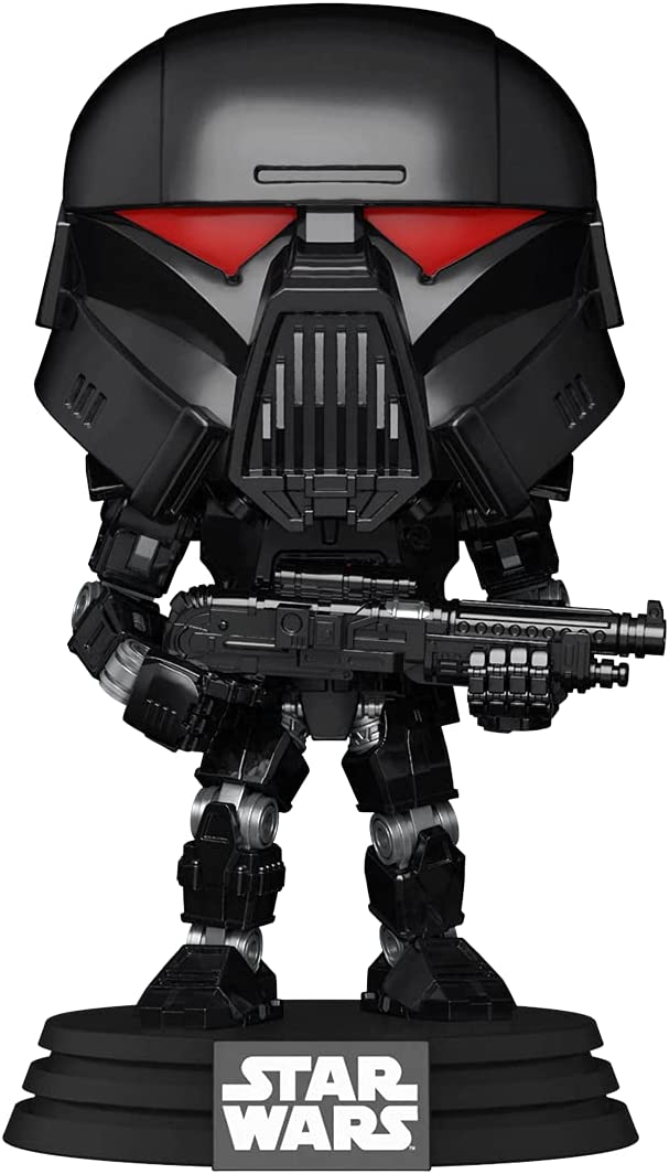 Star Wars The Mandalorian Dark Trooper Funko Pop! Vinyl Figure