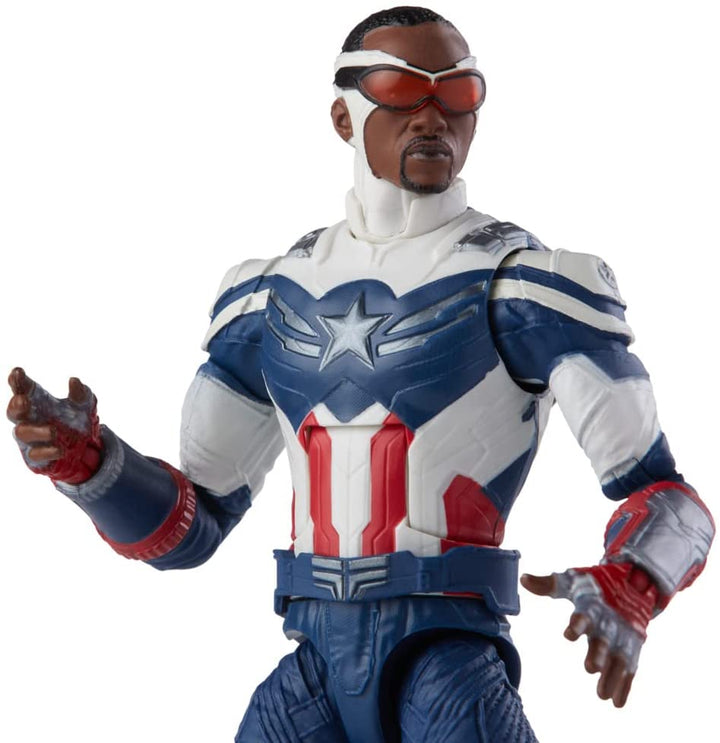 Hasbro Marvel Legends Series Avengers Captain America Sam Wilson 6" Action Figure, Infinity Collectables
