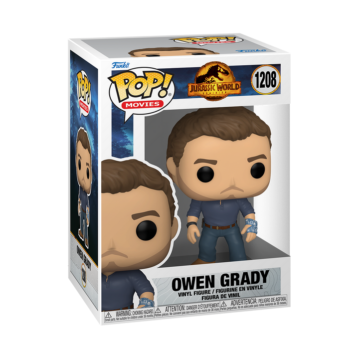Owen Grady Jurassic World Dominion Funko POP! Vinyl Figure