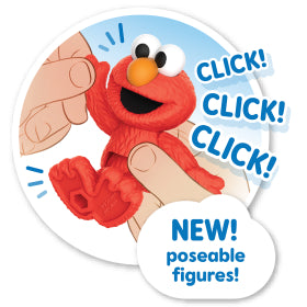 Sesame Street Neighbourhood Friends Poseable Figures 6 Pack