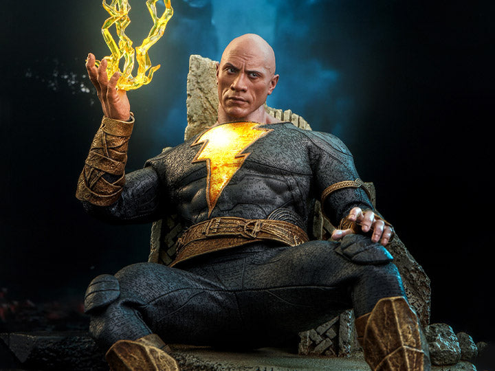 Hot Toys 1/6th Scale Black Adam (Gold Armour) Deluxe Version