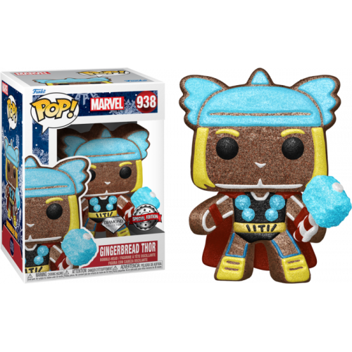 Gingerbread Thor (Diamond Glitter) Special Edition Funko Pop! *Import Exclusive