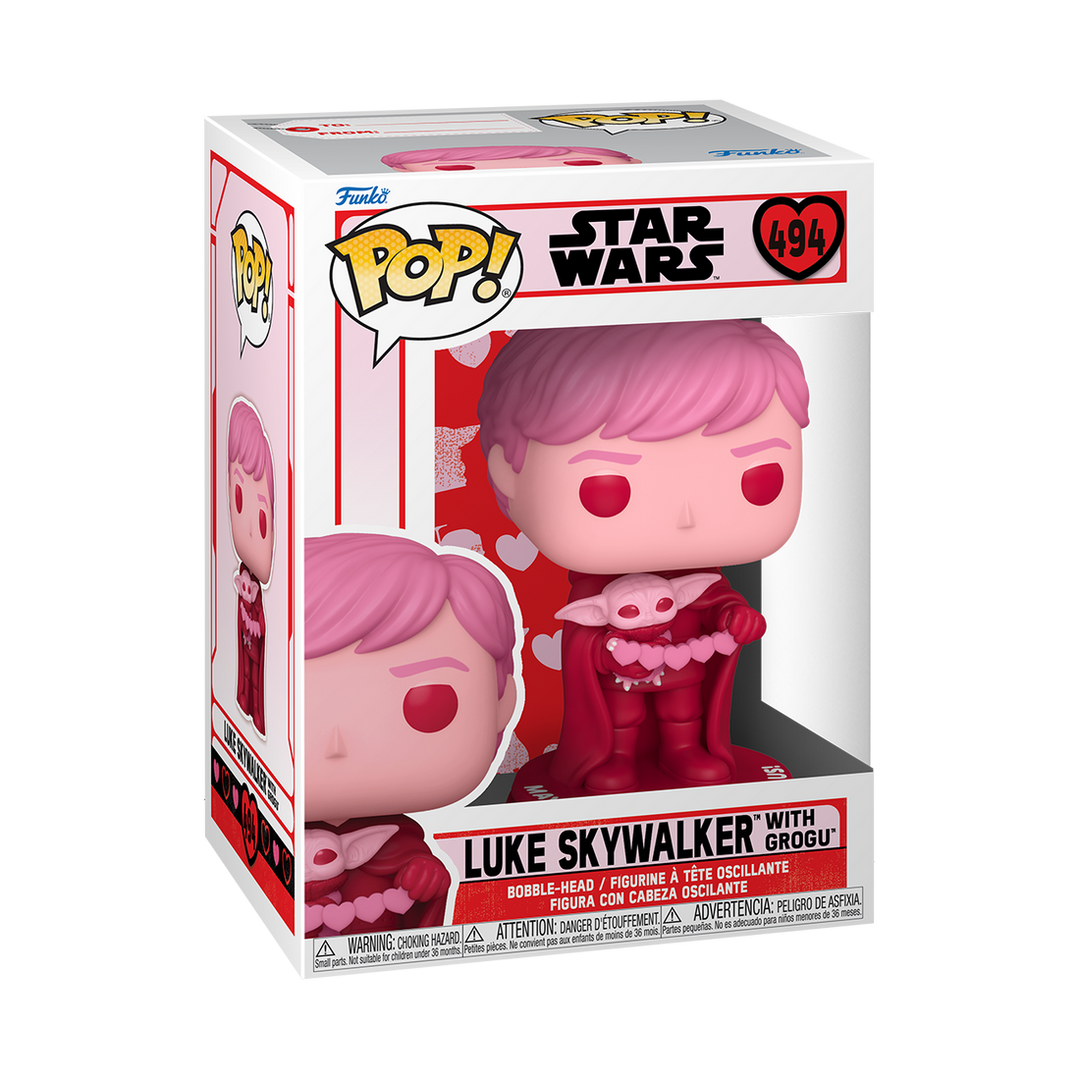 Star Wars Luke & Grogu Valentines Funko POP! Vinyl Figure